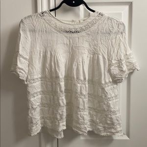 Aritzia White Blouse